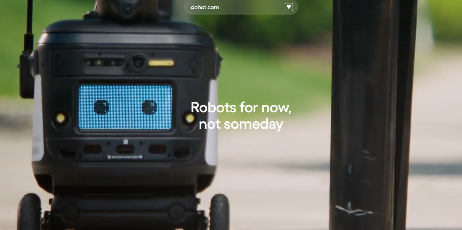 Robot.com — Robots for now, not someday